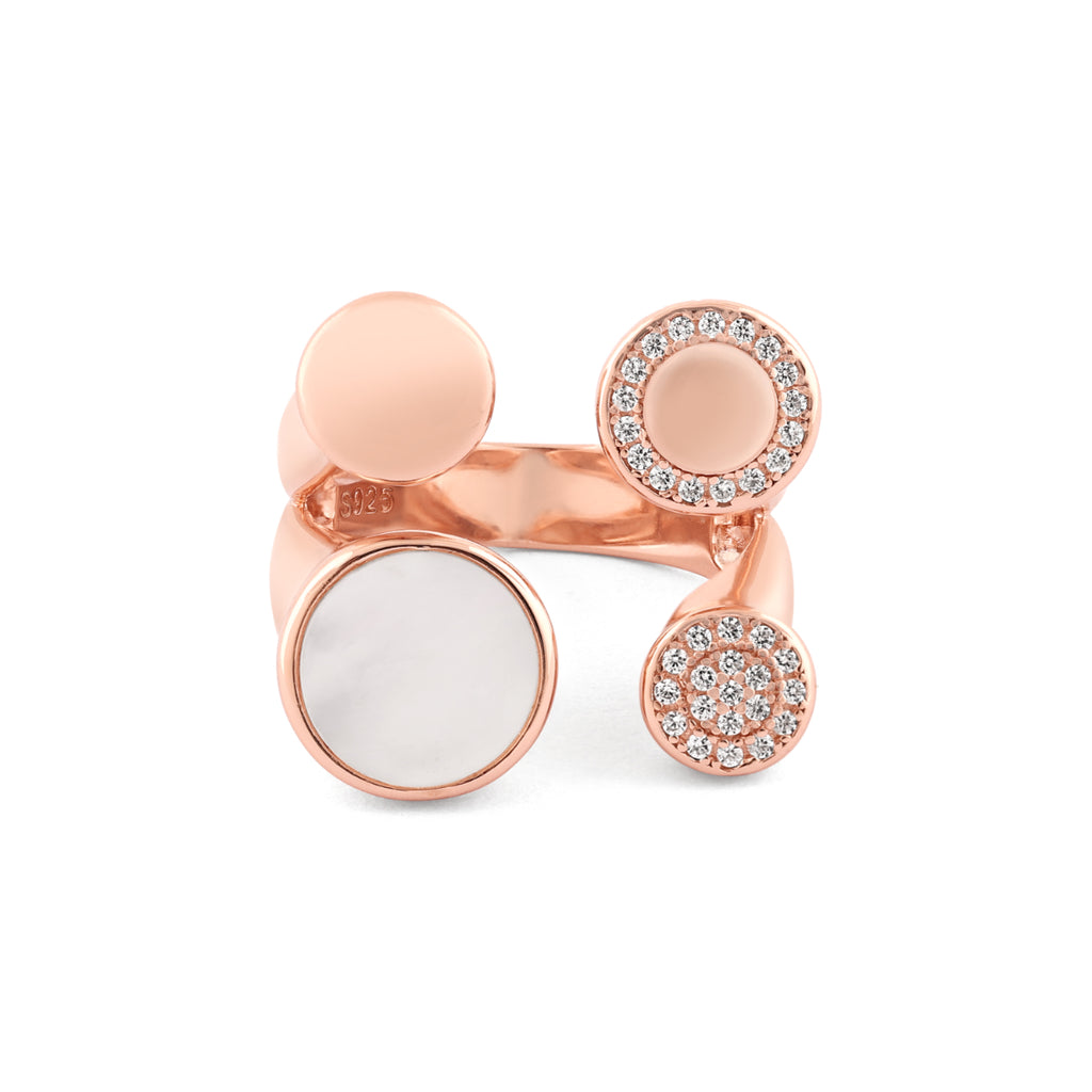 Showstopper Glamour Ring in Rose Gold – SAR Jewels